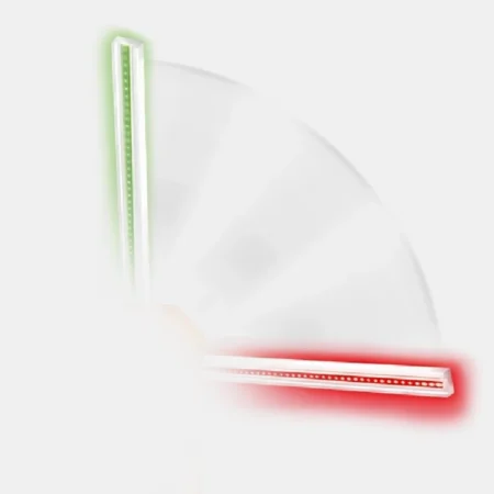 Asta Rectangular En Aluminio Crudo 6 Mts - Iluminacion Led (Barrier)