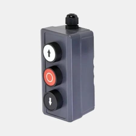 Botonera Triple para Barreras Automáticas y Motores
